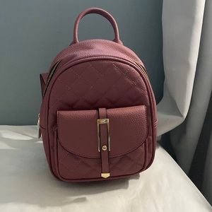 Mauve small backpack